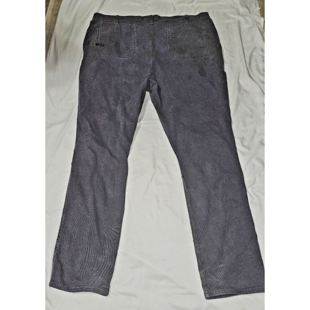 Ariat Jeans Men 44x36 gray Rebar M4 Low Rise Boot Flex Waist Work Pants Stretch - Picture 8 of 8